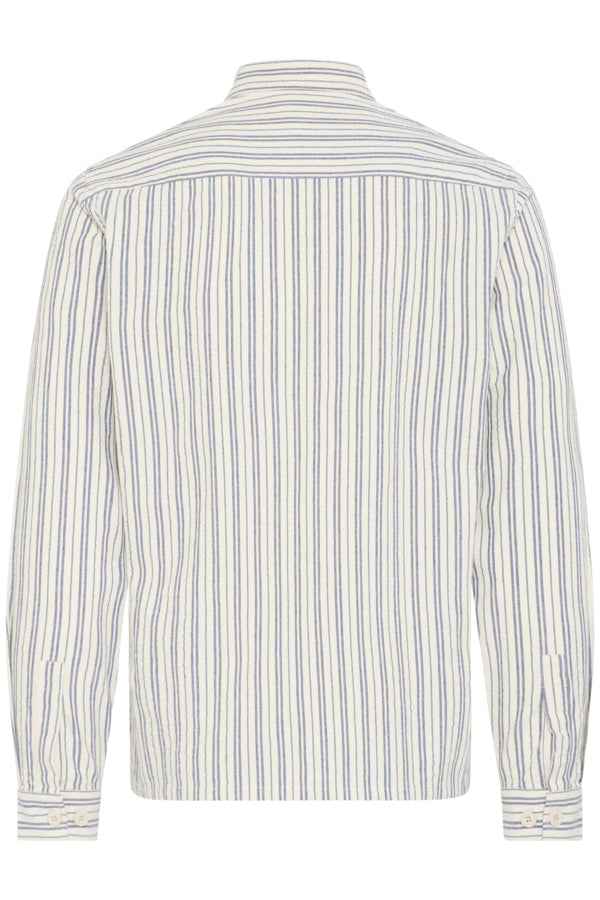 Wiberg Ivory & Blue Casual Friday Shirt