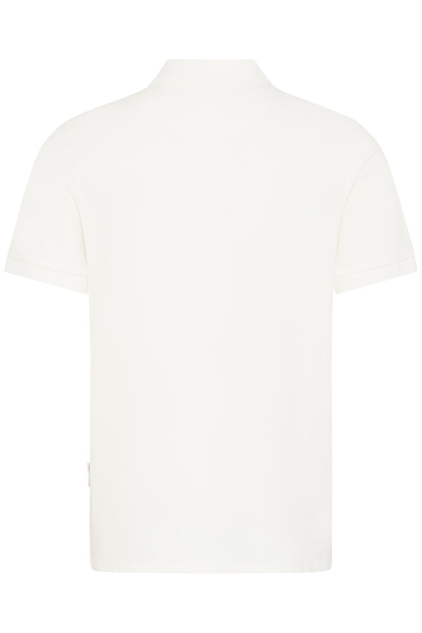 Polo Solheim White Pique Casual Friday