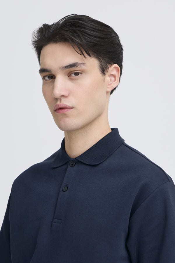 Polo Sveen Heavy Bleu Marine Casual Friday