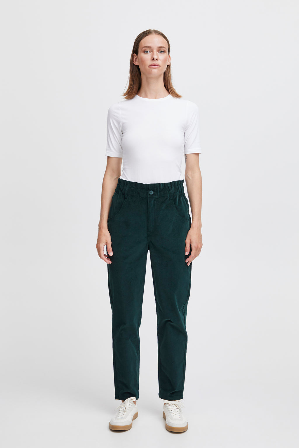 Pantalon Ebeline Ela Vert Forêt B.young