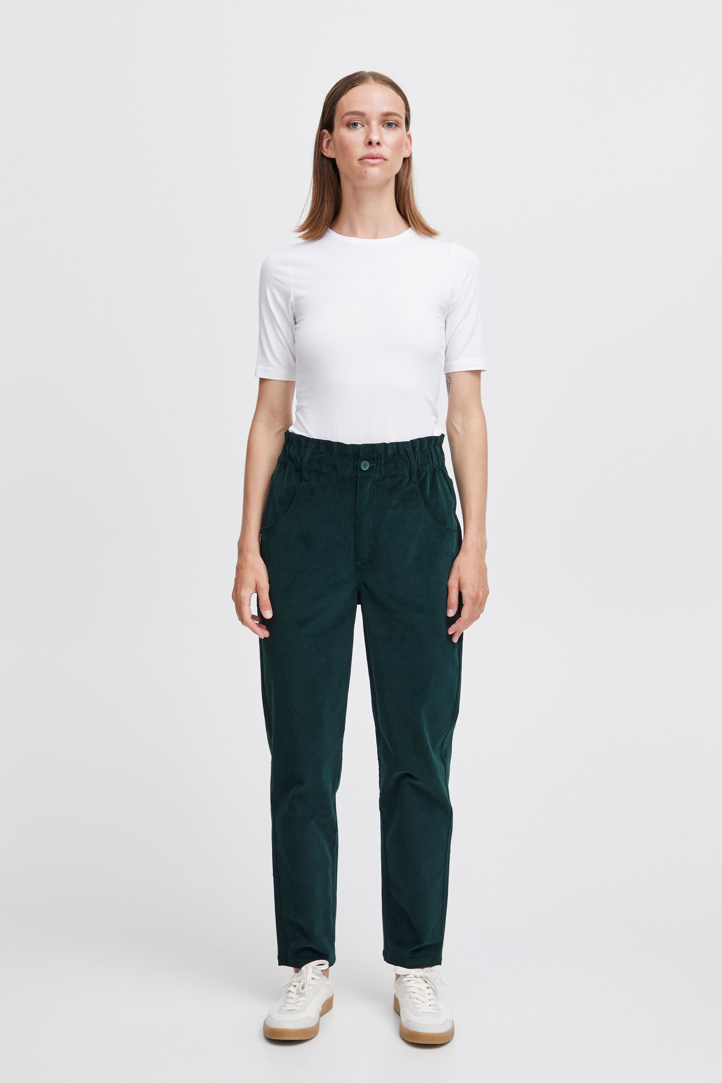 Pantalon Ebeline Ela Vert Forêt B.young