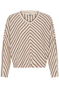 Chandail Runi Beige & Bourgogne B.Young