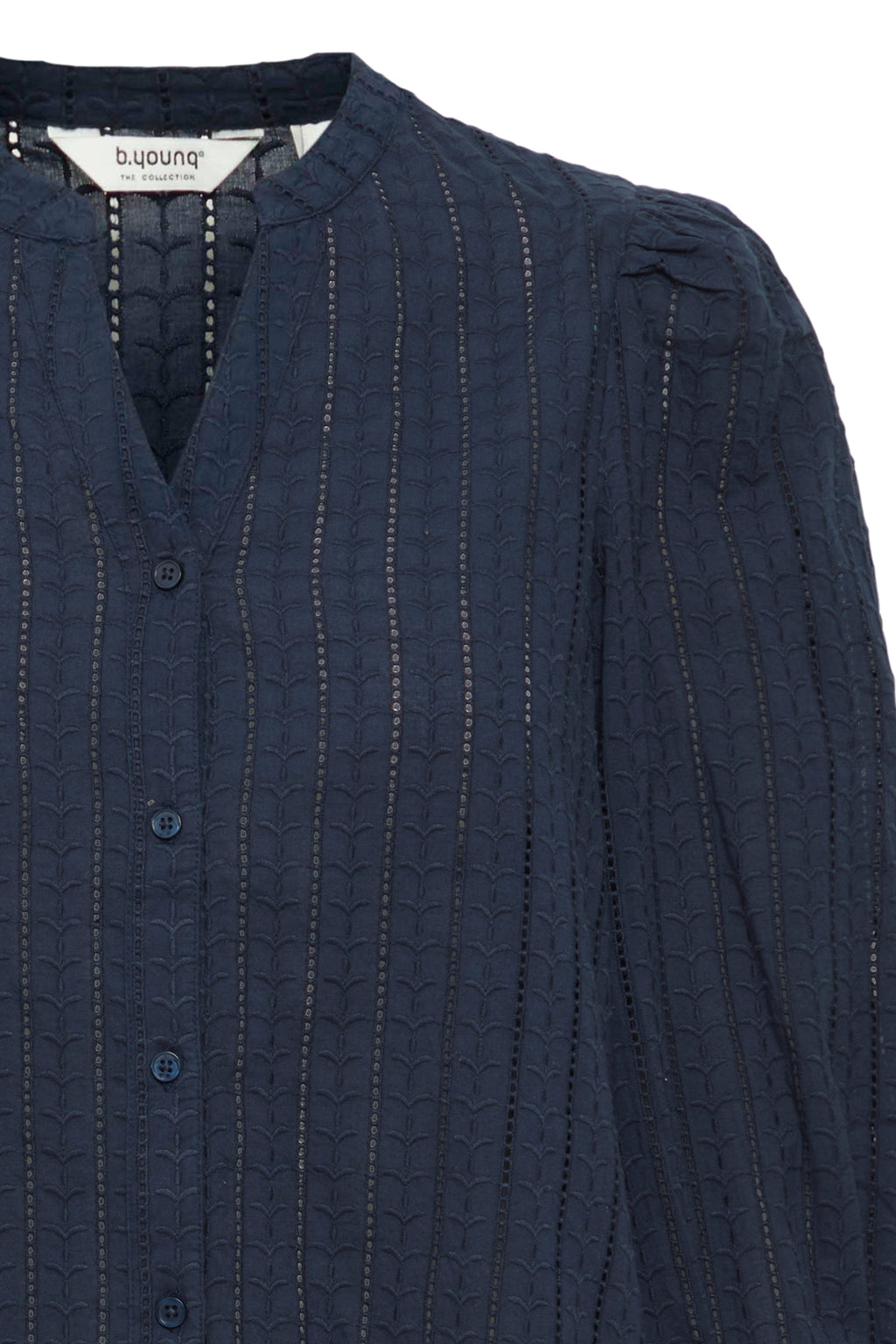 Hassie Navy Blue B.Young Shirt