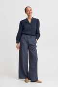 Hassie Navy Blue B.Young Shirt