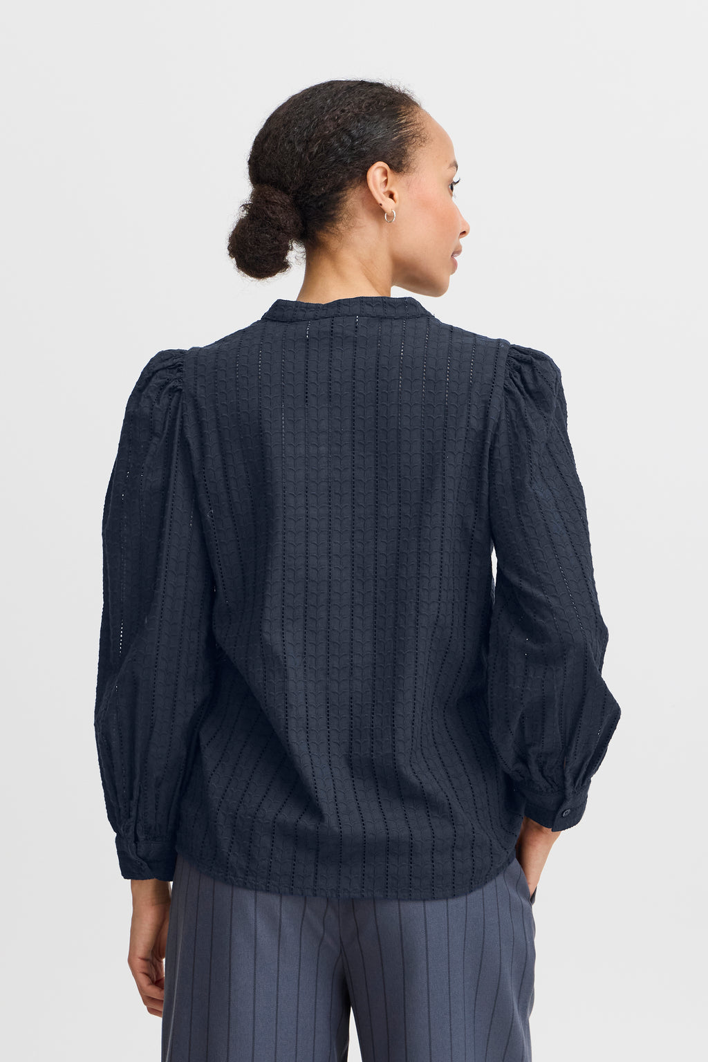 Hassie Navy Blue B.Young Shirt