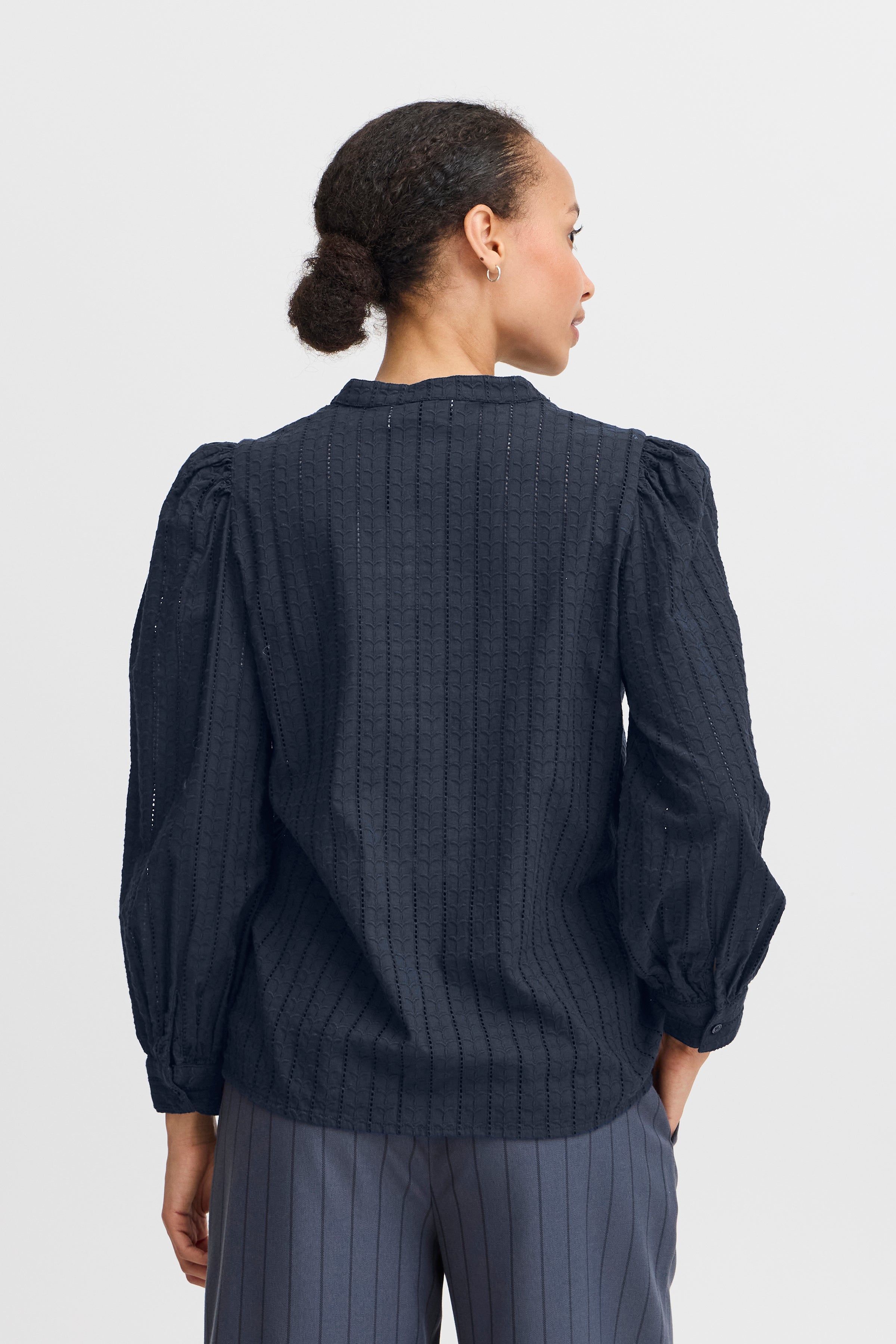 Hassie Navy Blue B.Young Shirt