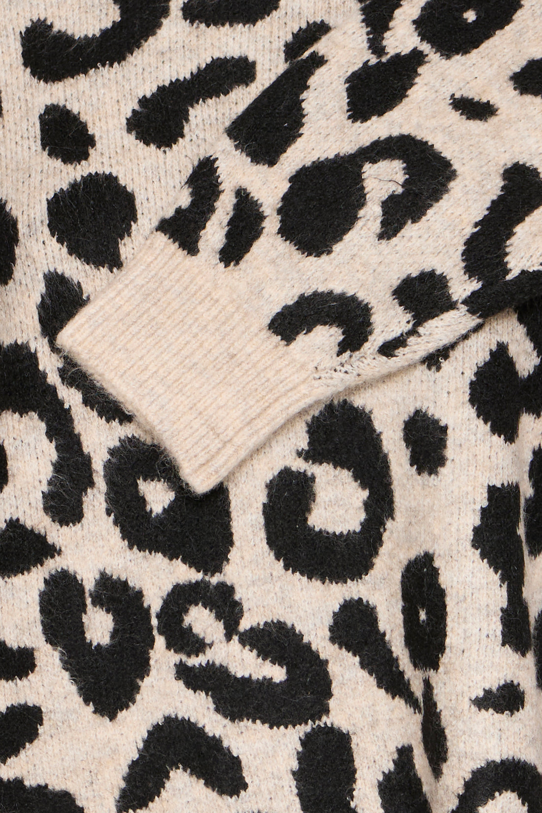 Pull Minya Leopard Beige/Noir B.Young