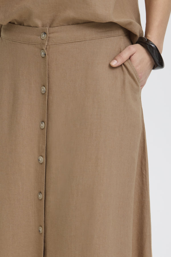 Robe Falakka Longue Brun B.Young