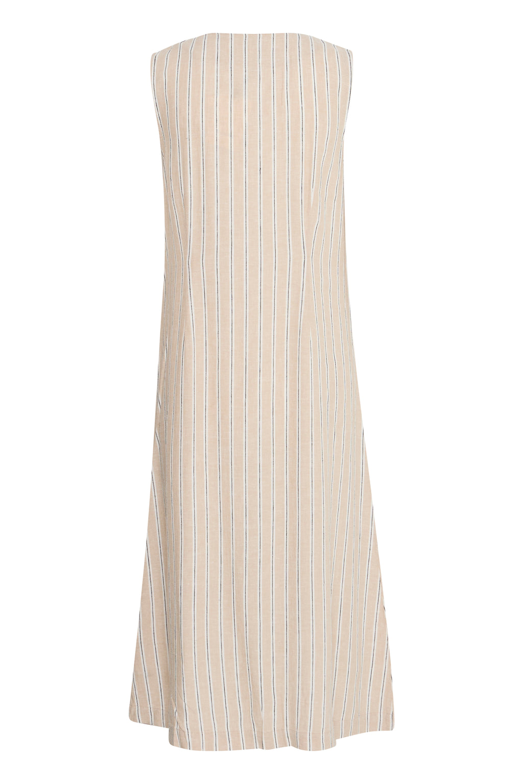 Robe Falakka Longue Beige Rayé B.Young