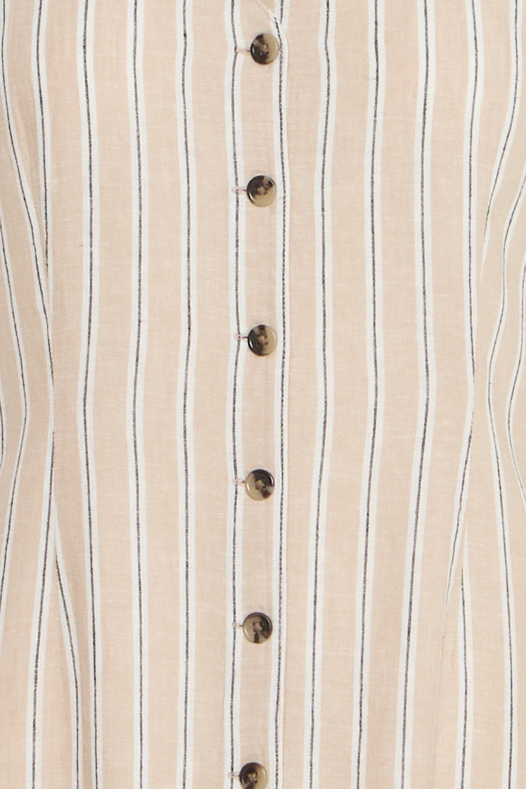 Robe Falakka Longue Beige Rayé B.Young