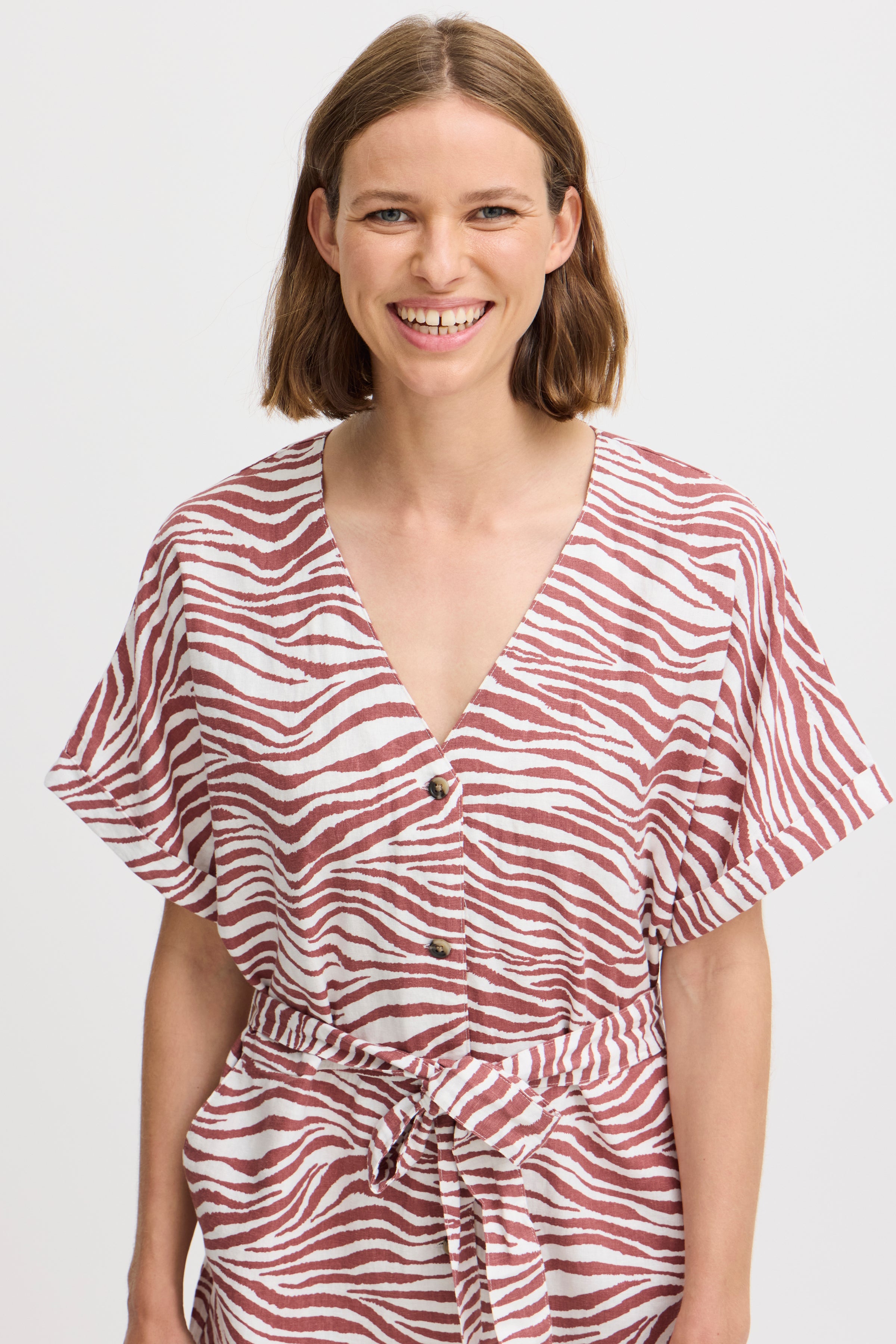 Jumpsuit Falakka Animal Mahogany B.Young