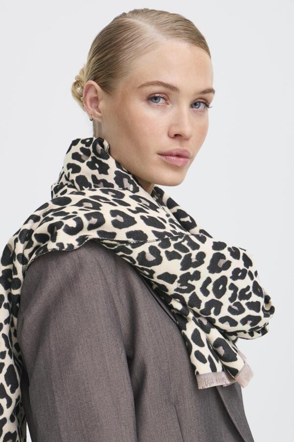 Foulard Vileopard Noir Mix B.Young