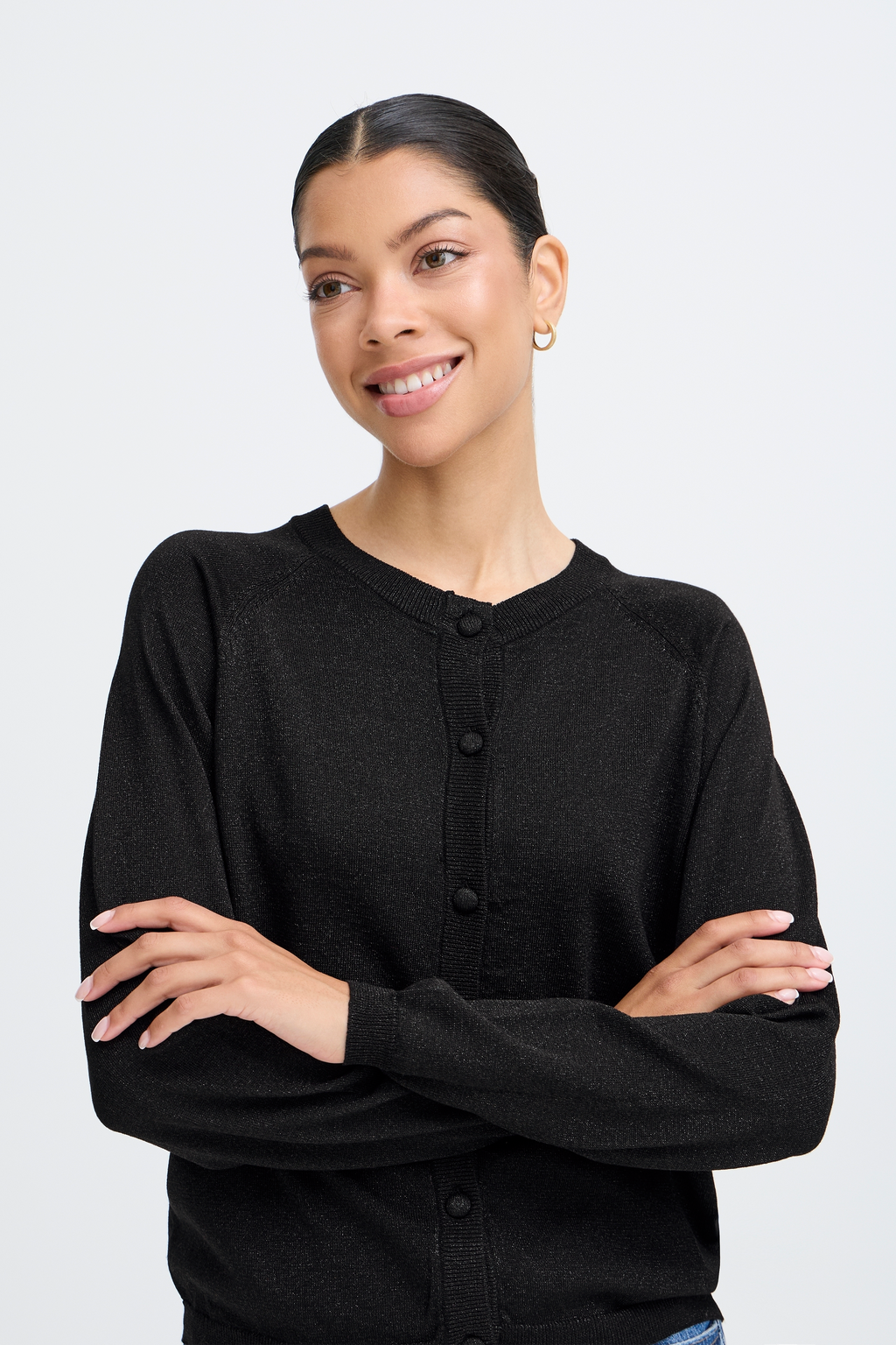 Cardigan Mobbe Noir Pétille B.Young