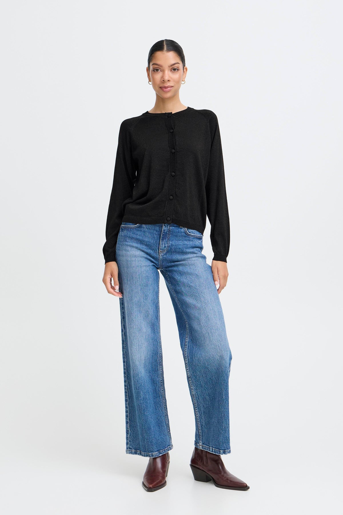 Cardigan Mobbe Noir Pétille B.Young