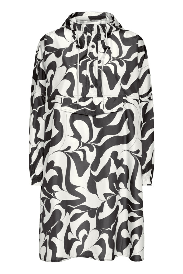 Aska Black & White B.Young Coat