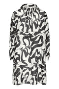 Aska Black & White B.Young Coat