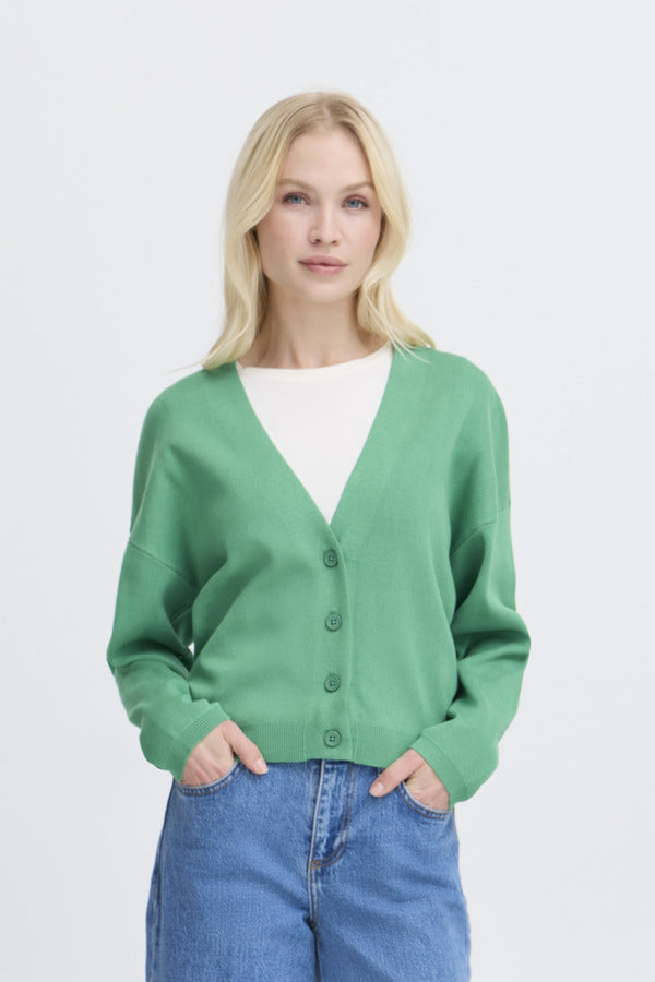 Cardigan Morla Short Vert Farfadet B.Young