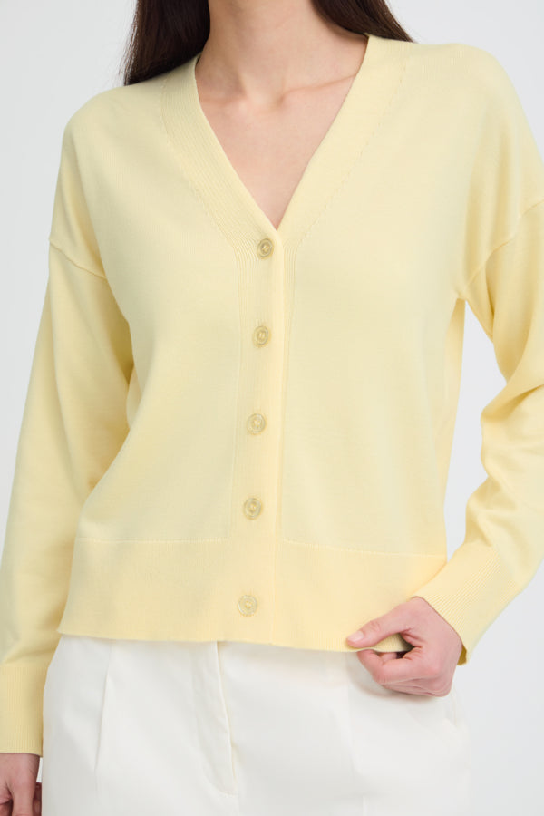 Cardigan Morla 2 Jaune Clair B.Young