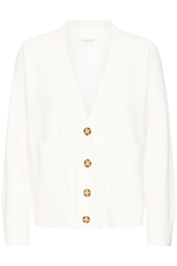 Otari Pocket Cardigan Ivory B.Young