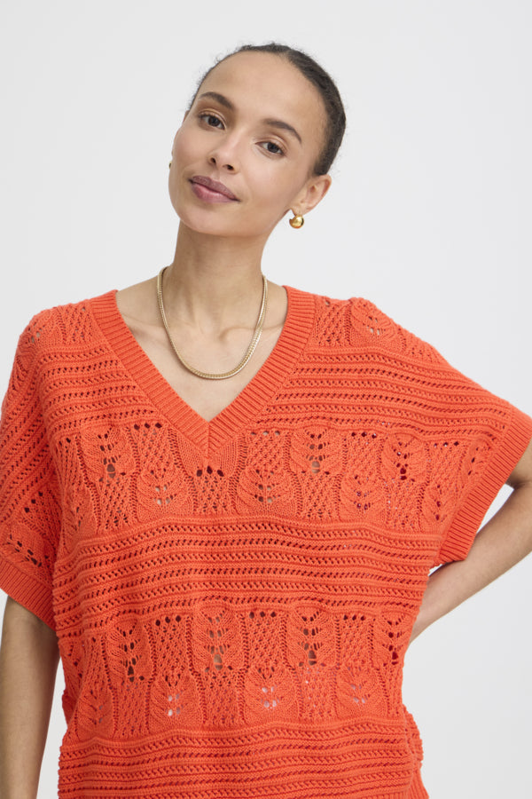 Top Nero Orange Fiesta Ichi