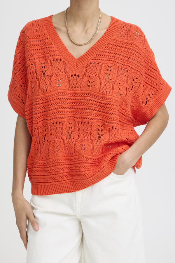 Top Nero Orange Fiesta Ichi