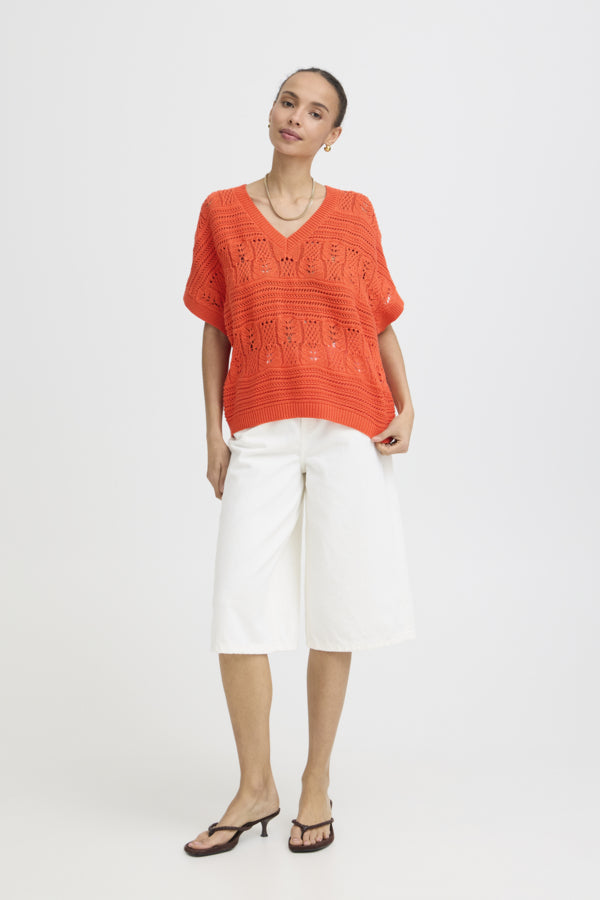 Top Nero Orange Fiesta Ichi