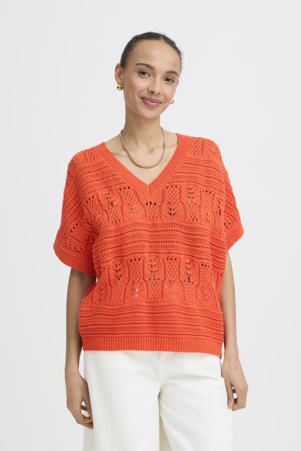 Top Nero Orange Fiesta Ichi
