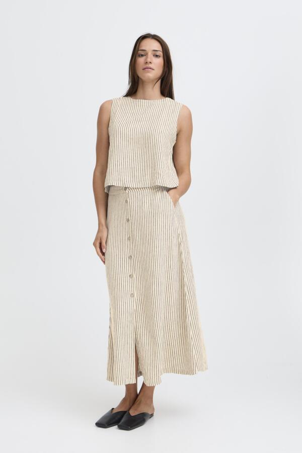 Falakka O-neck Tank Top Beige B.Young