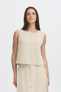 Falakka O-neck Tank Top Beige B.Young