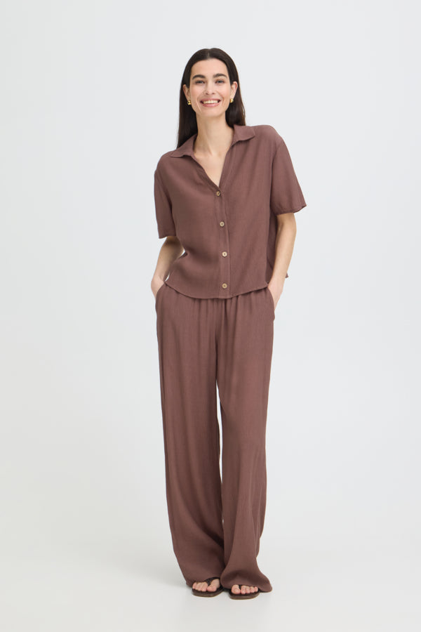 B.Young Erolo Brown Shirt