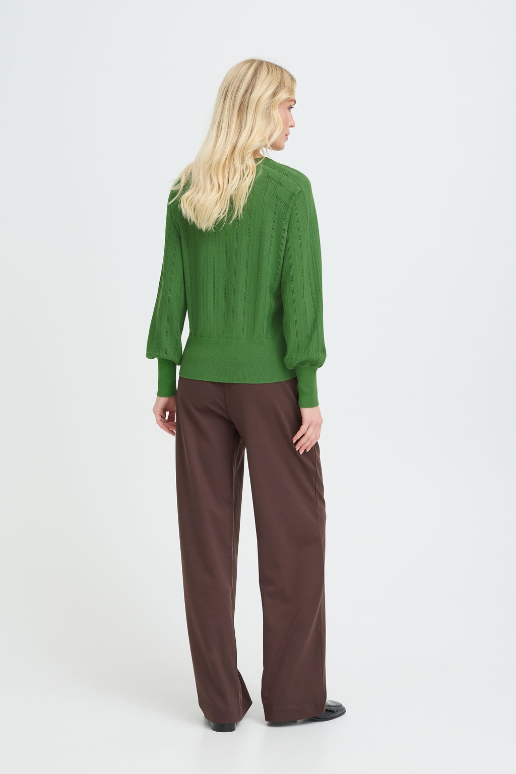 Haut Morla Pointelle Vert Artichoke B.Young