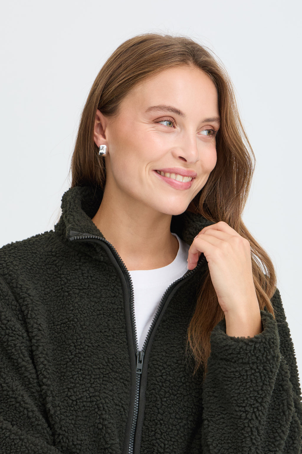 Manteau Alea Vert Rosin B.Young