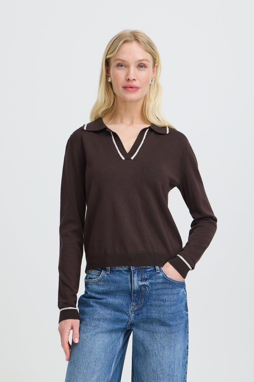 Haut Morla Ls Polo Brun Java B.Young