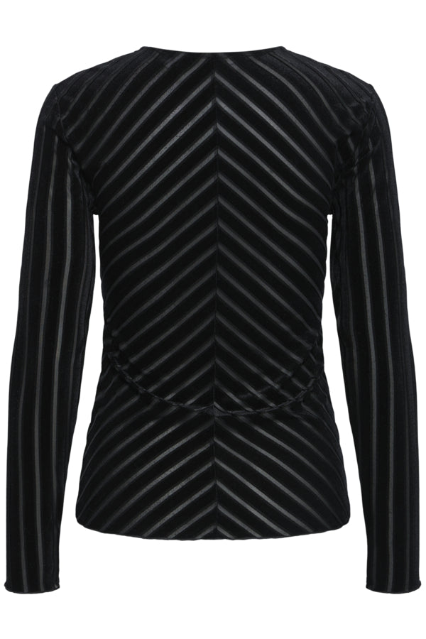 Haut Shirley Stripe Noir B.Young