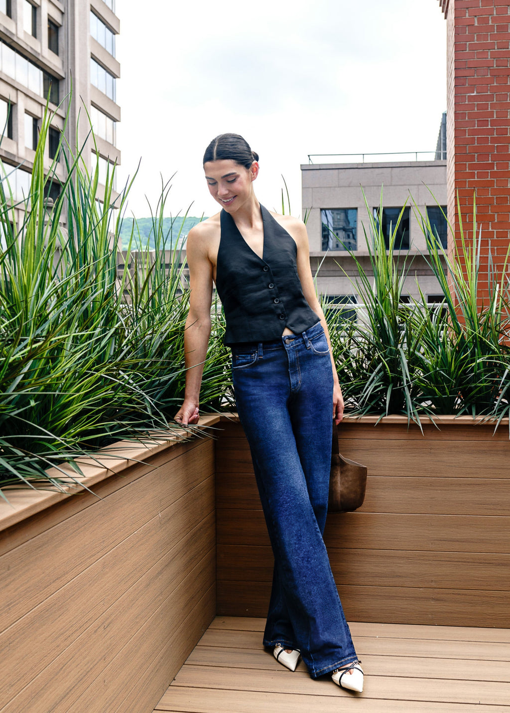 Lily Maia Rinse 2835 Yoga Jeans