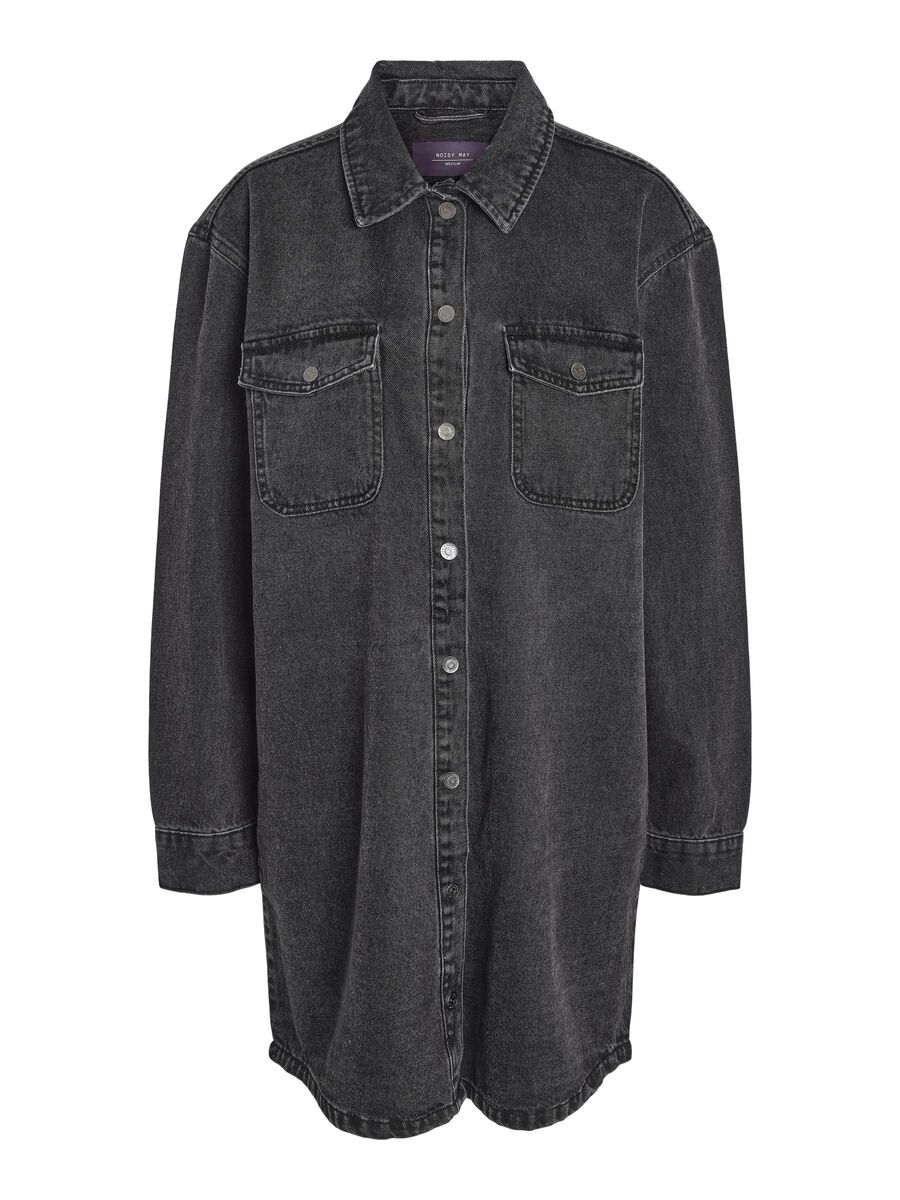 Robe Alva L/S Denim Noir Noisy May