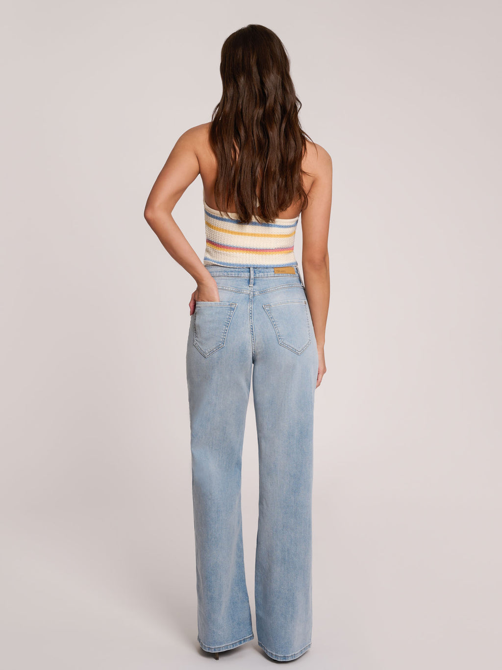 Lily Begonia 2723 H.Rise, W.Leg Begonia Yoga Jeans