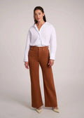 Lily 2742 Jeans Brown Aurora Yoga Jeans