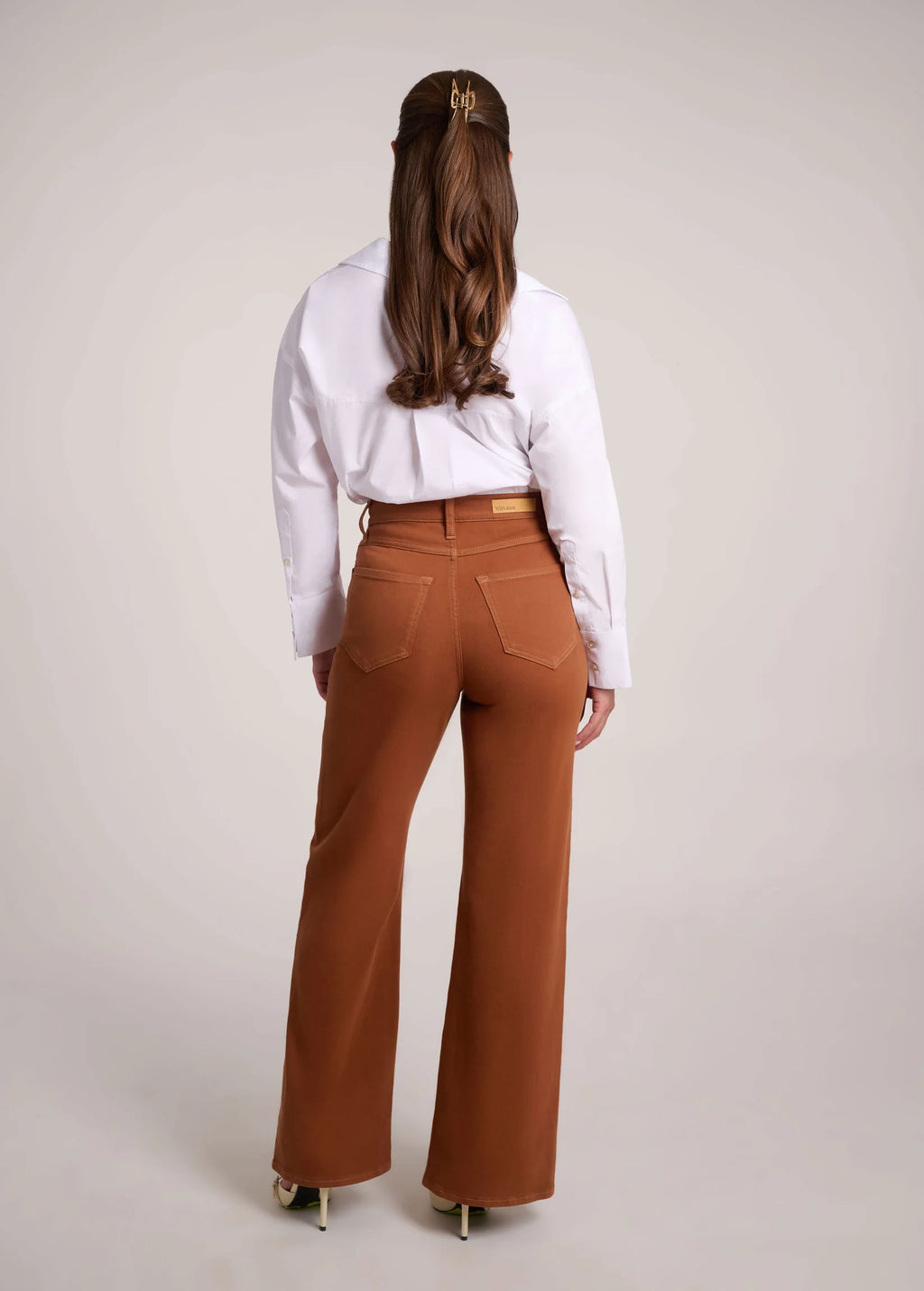Lily 2742 Jeans Brown Aurora Yoga Jeans