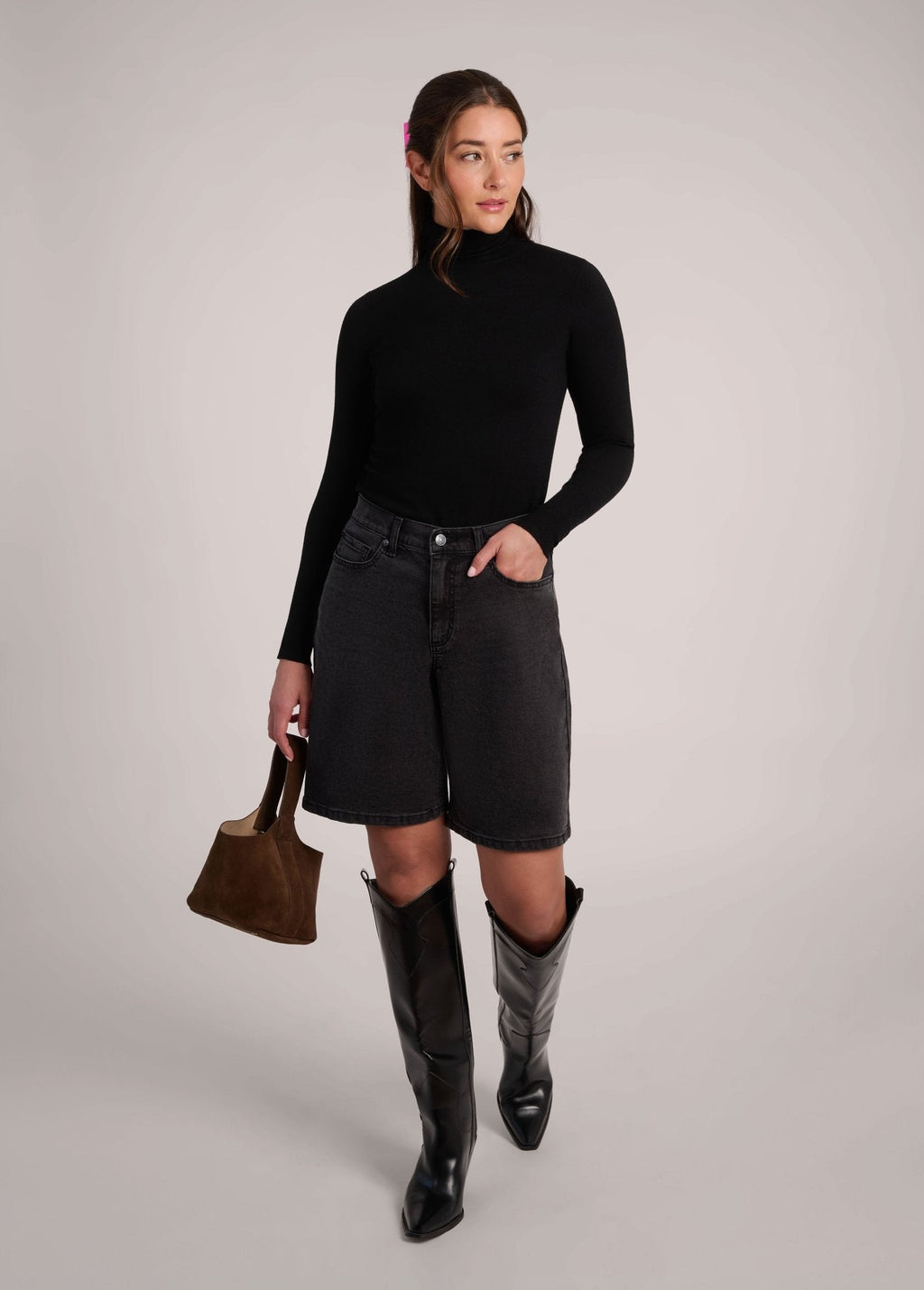 Jort Lily 2850 Black Seren Yoga Jeans