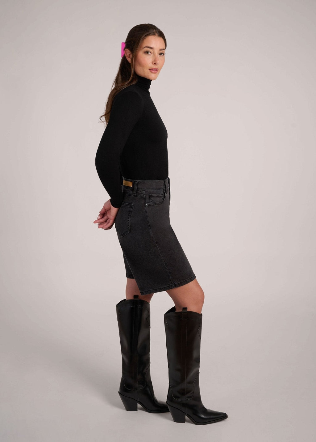 Jort Lily 2850 Black Seren Yoga Jeans