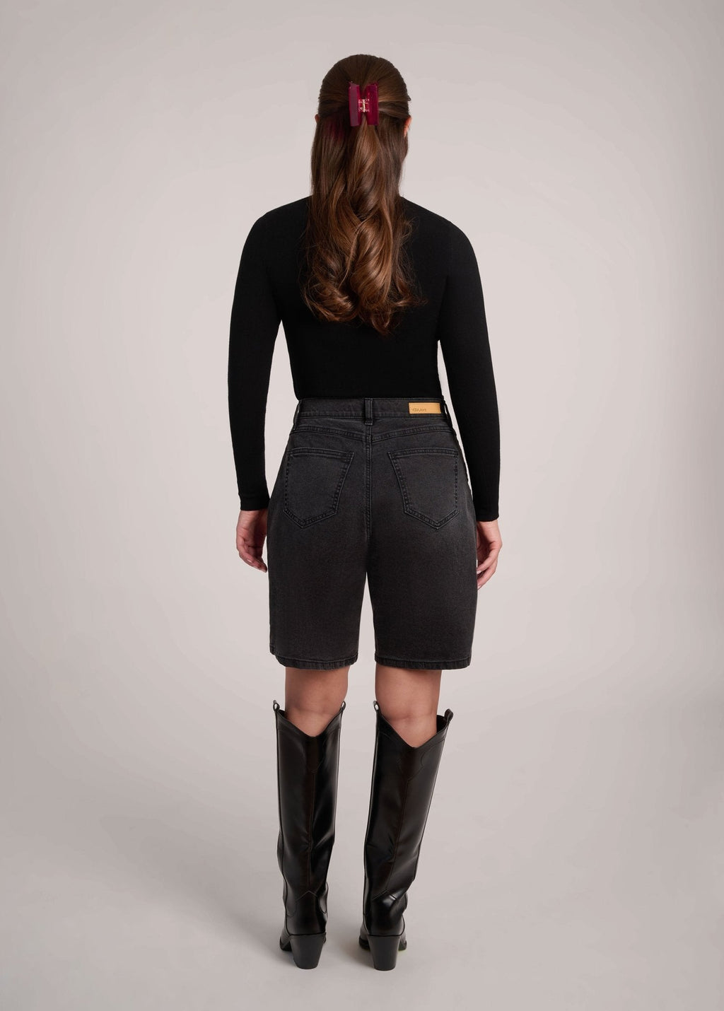 Jort Lily 2850 Black Seren Yoga Jeans