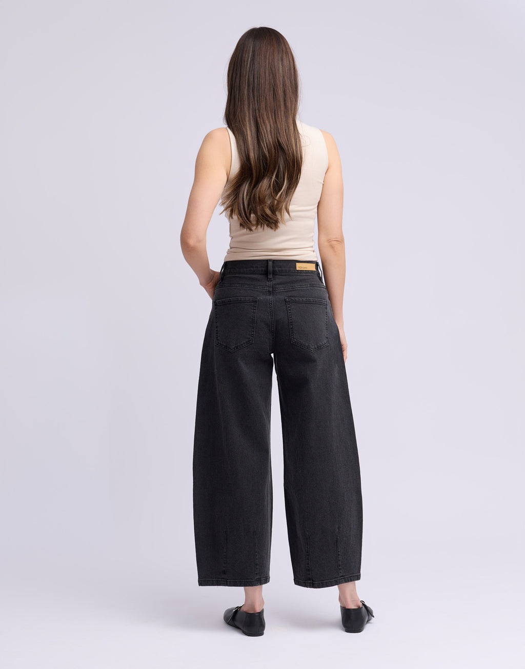 Jeans 2915 Malia Barrel Black Meghan Yoga Jeans