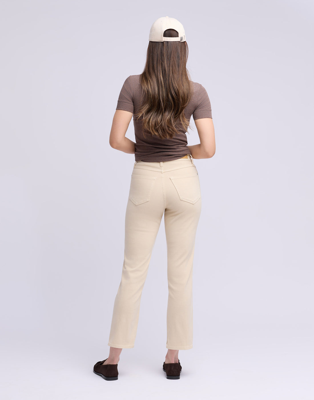Jeans Chloé Straight 2943 Beige Abigail Yoga Jeans