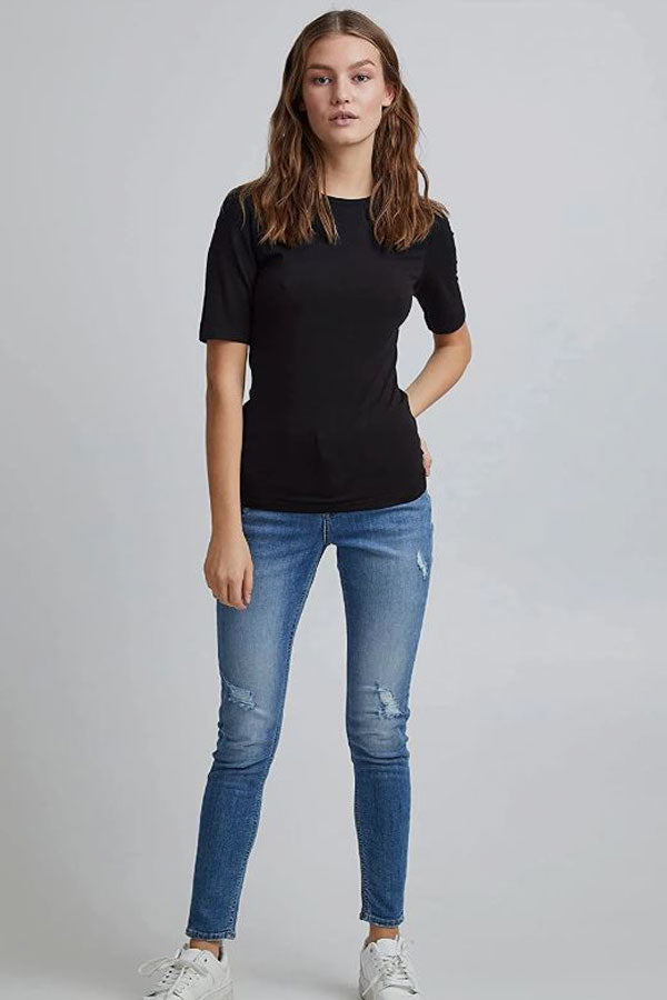 T-Shirt Pamila Noir B.Young