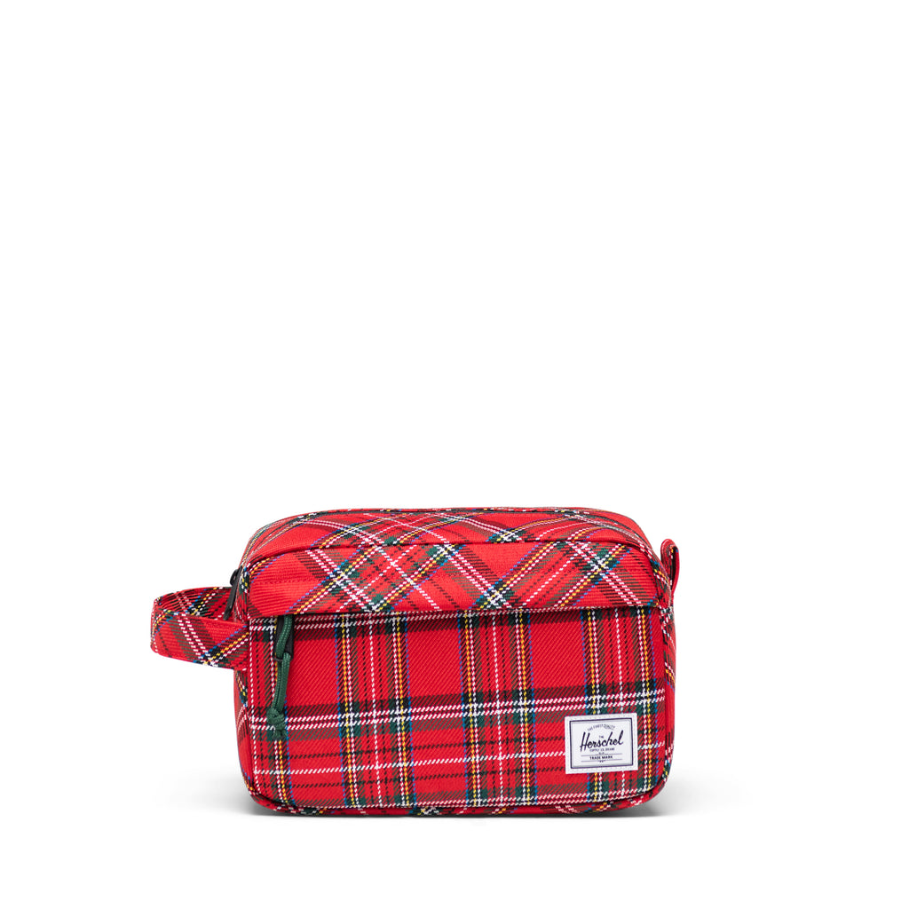 Trousse Chapter Plaid Travel Kit Herschel