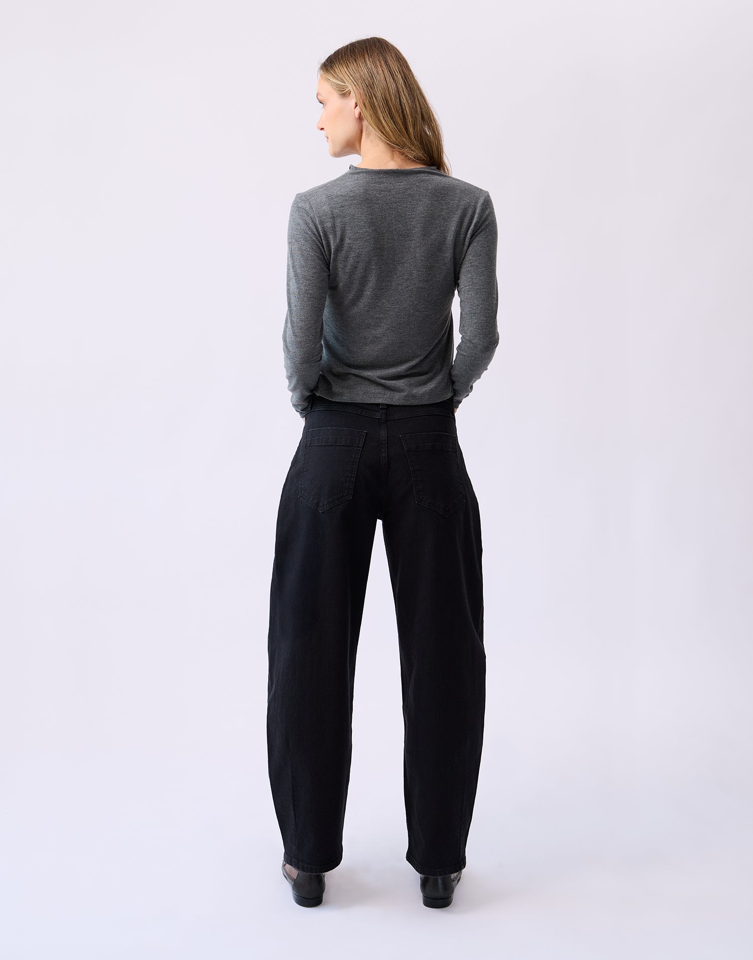 Jeans 2915 Malia Barrel Noir Nocturne Yoga Jeans
