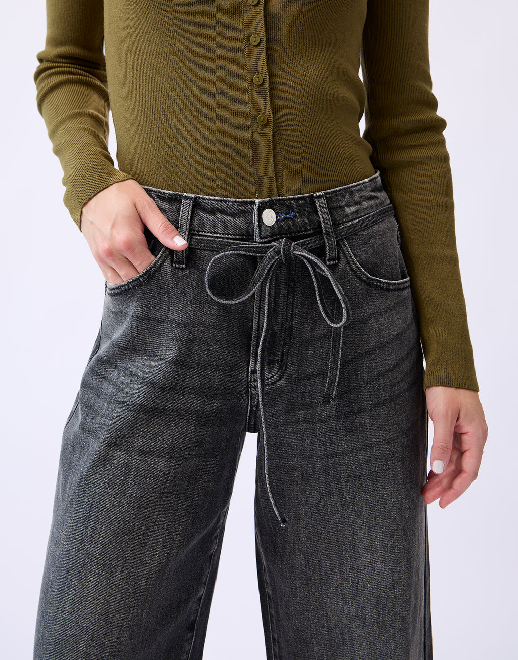 Lily 3072 Gray Stone Yoga Jeans