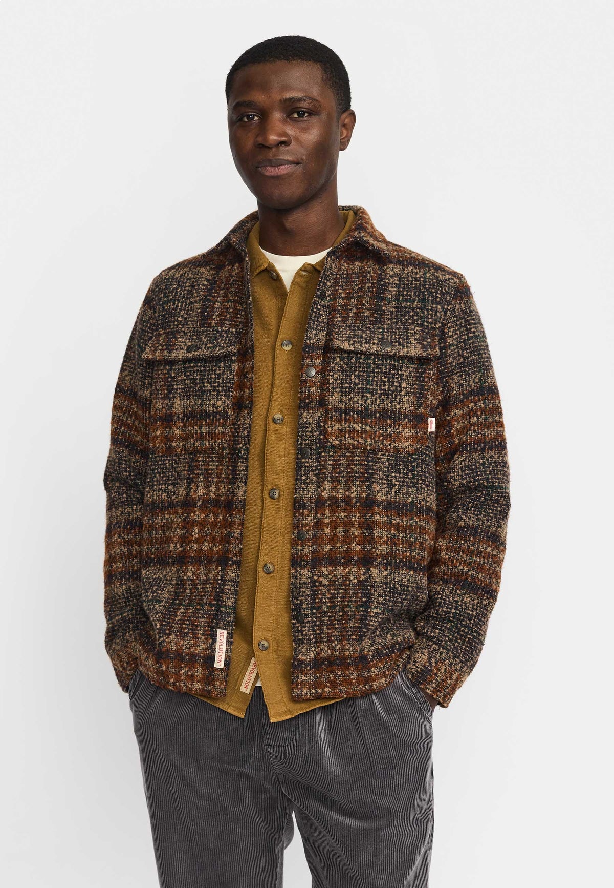 Sur-Chemise 3273 Worker Multi Brun RVLT
