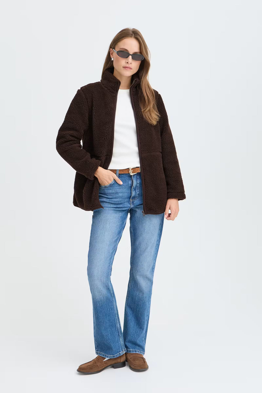Alea Brown Java Coat by B.Young